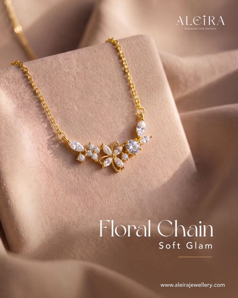 Floral Chain Necklace