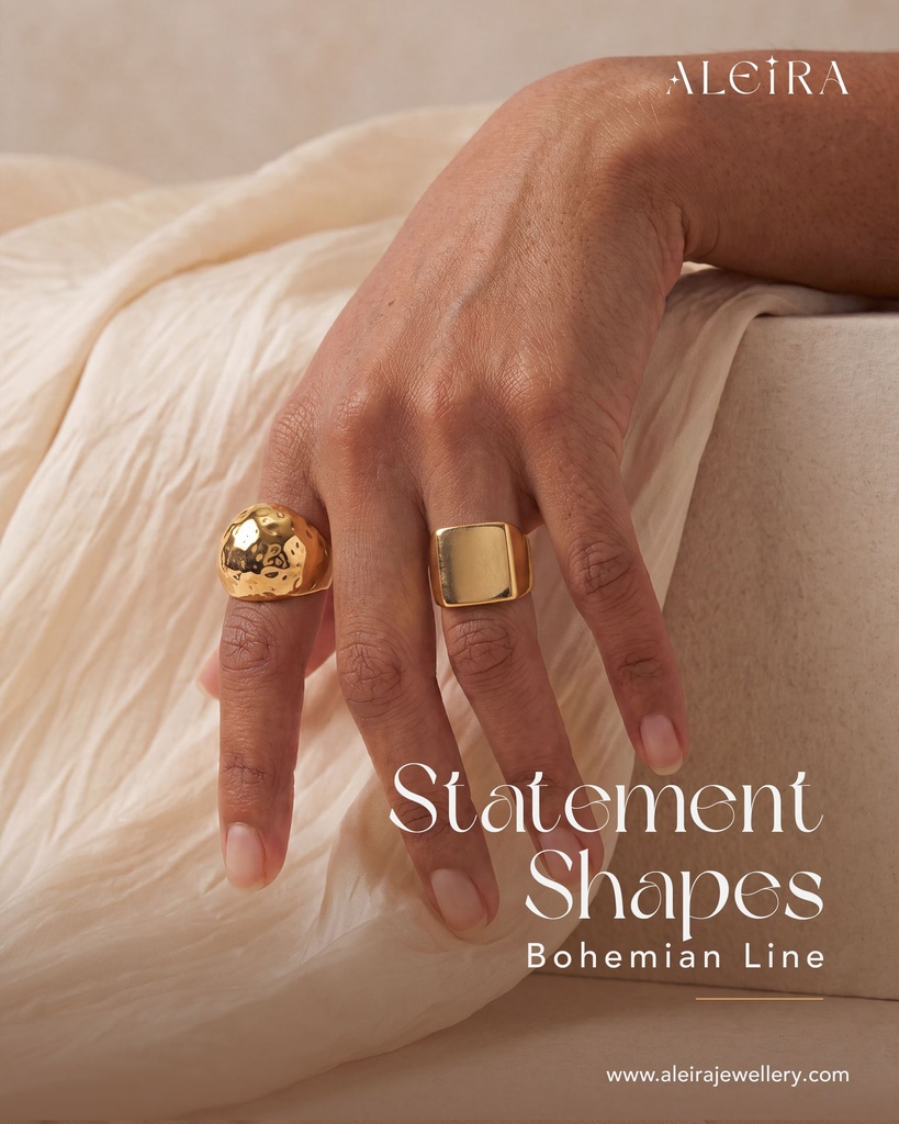 Oval Statement Ring