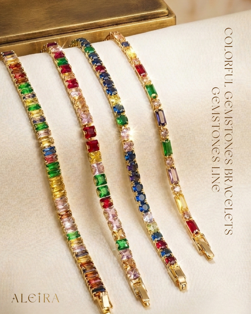 Colorful Gemstones Bracelet