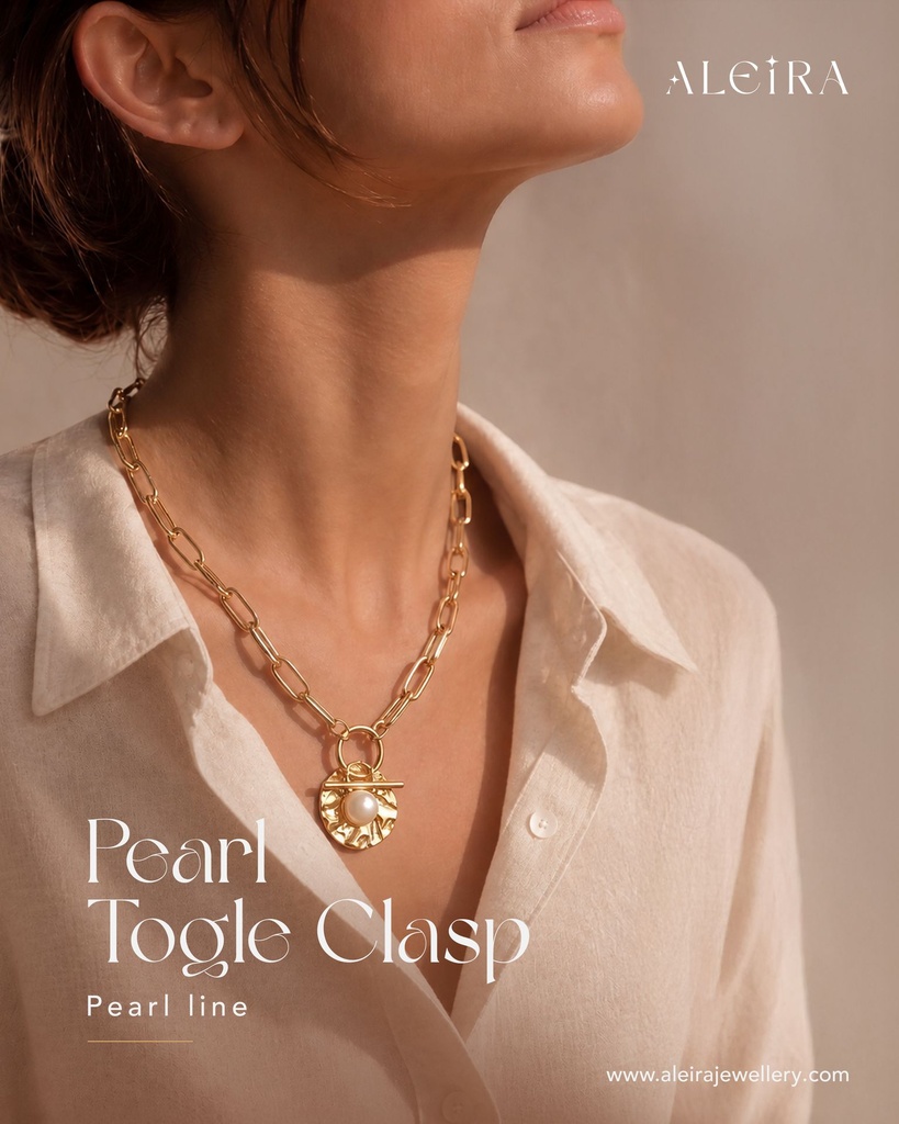 Pearl Togle Clasp