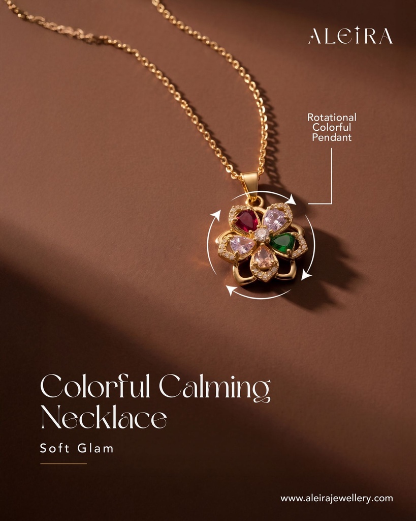Colorful Rotational Pendant