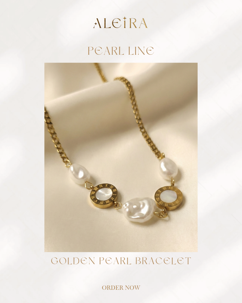 Golden Pearl Bracelet