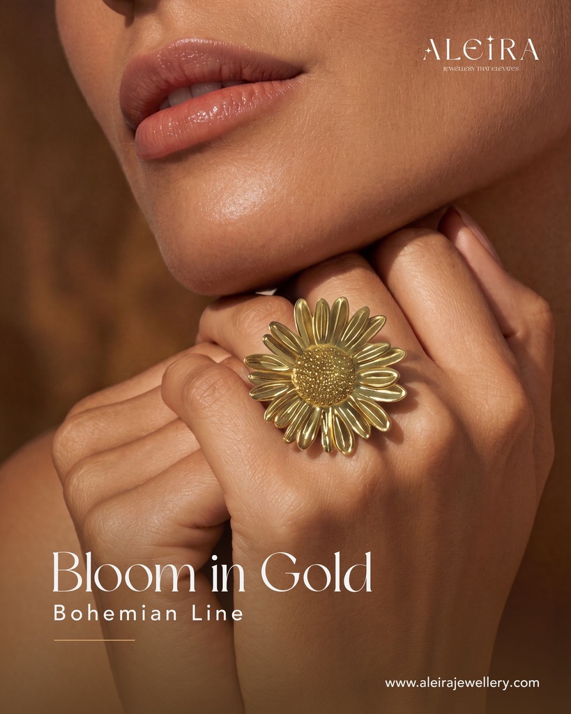 Flower - Bohemian Ring