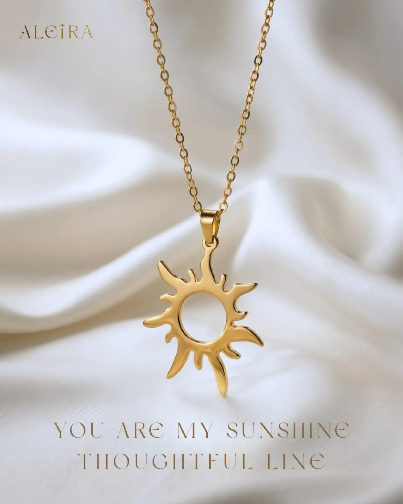 You are my sunshine - Necklace