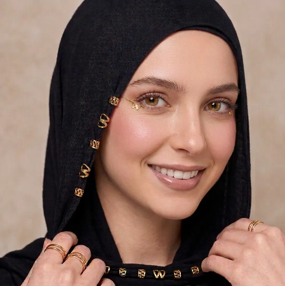 Hijabi scarf accesories (4 pieces)