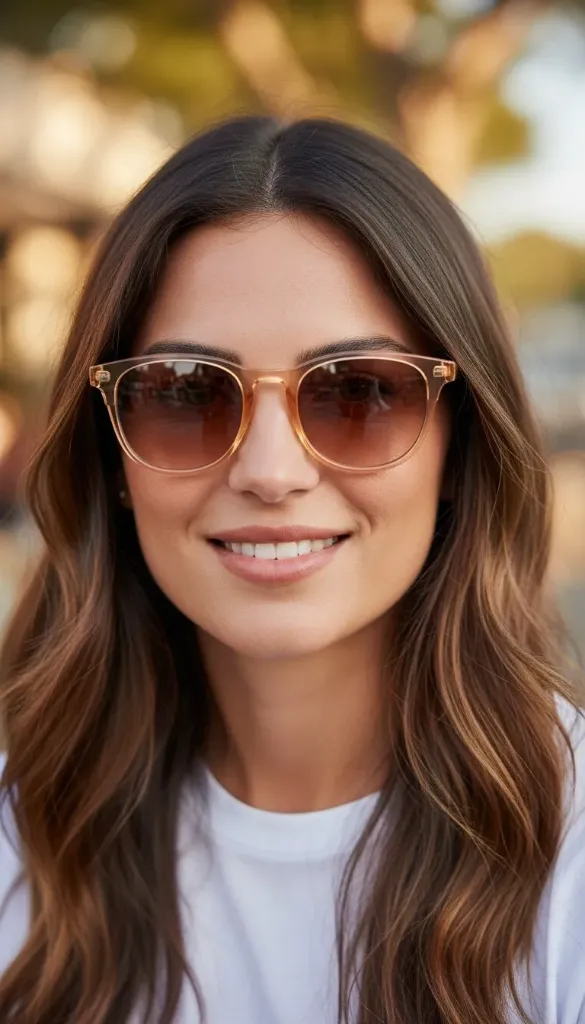 Light Brown Sunglasses